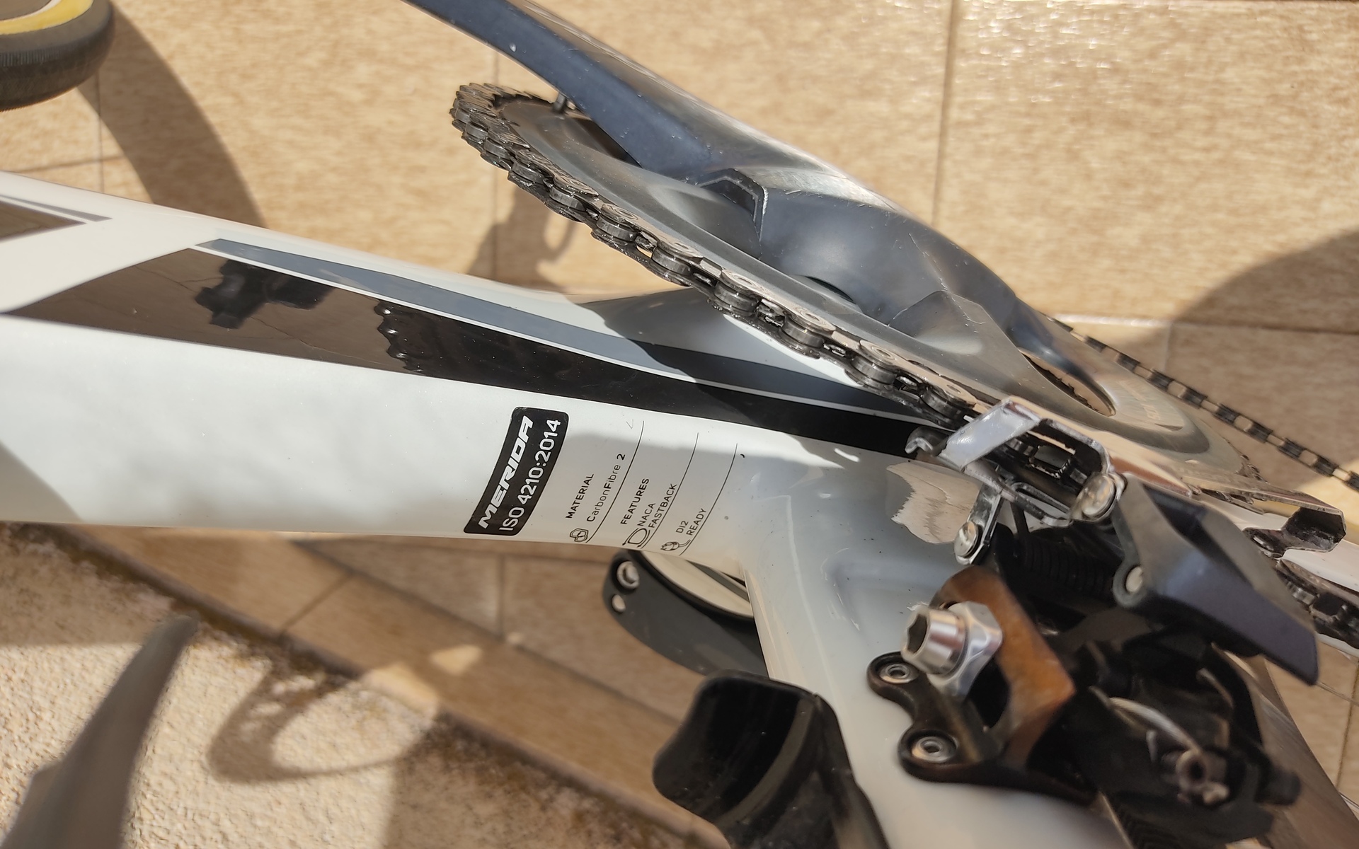 Bici da corsa Merida Reacto 5000, Usata, 2019, Parma