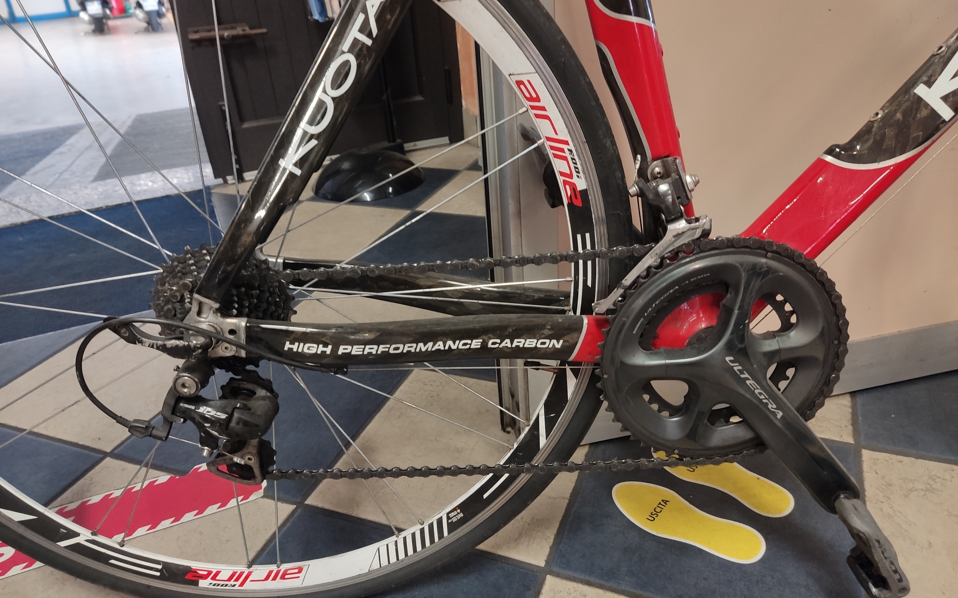 Bici da corsa Kuota K-Factor, Usata, 2010, Brescia