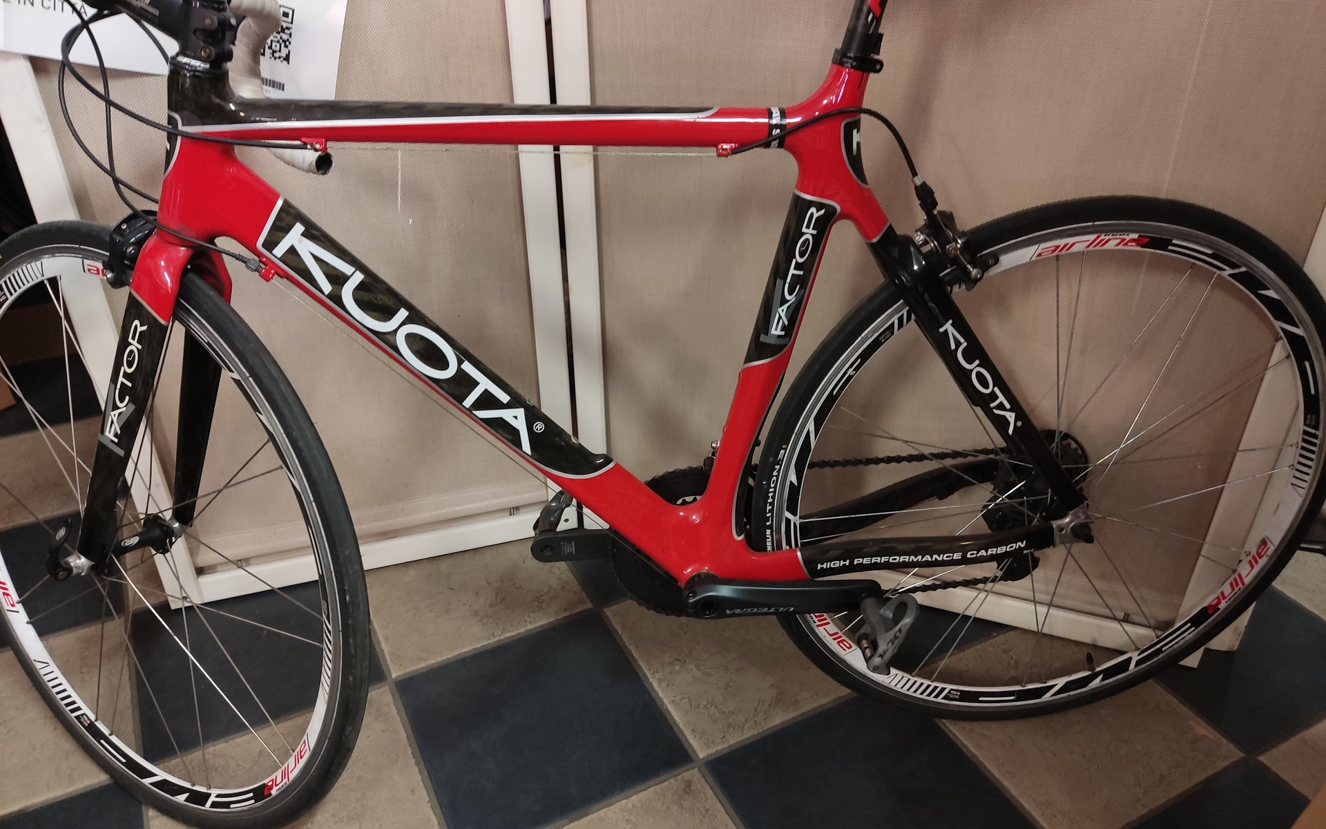 Bici da corsa Kuota K-Factor, Usata, 2010, Brescia