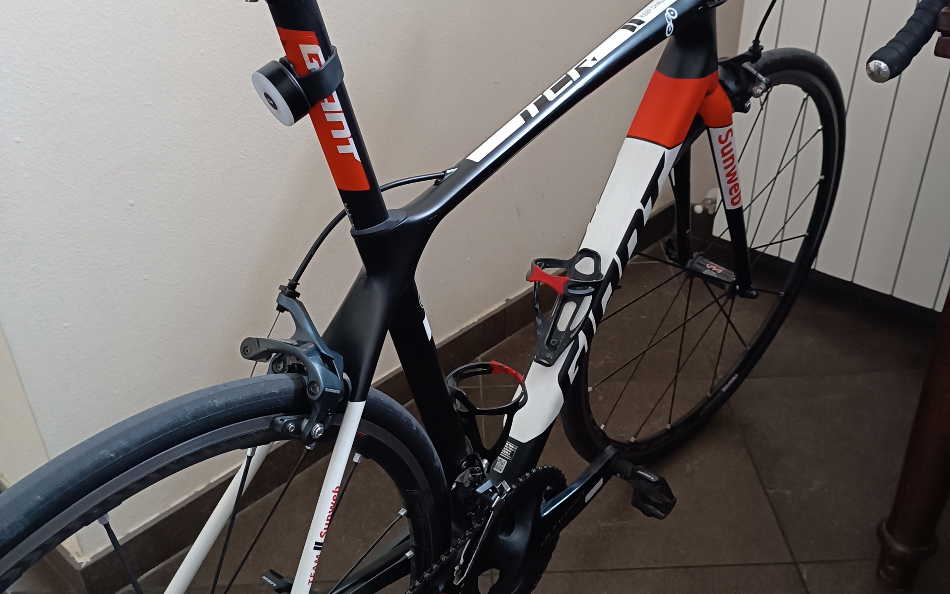 Bici da corsa Giant TCR Advanced SL Team, Usata, 2018, Lucca
