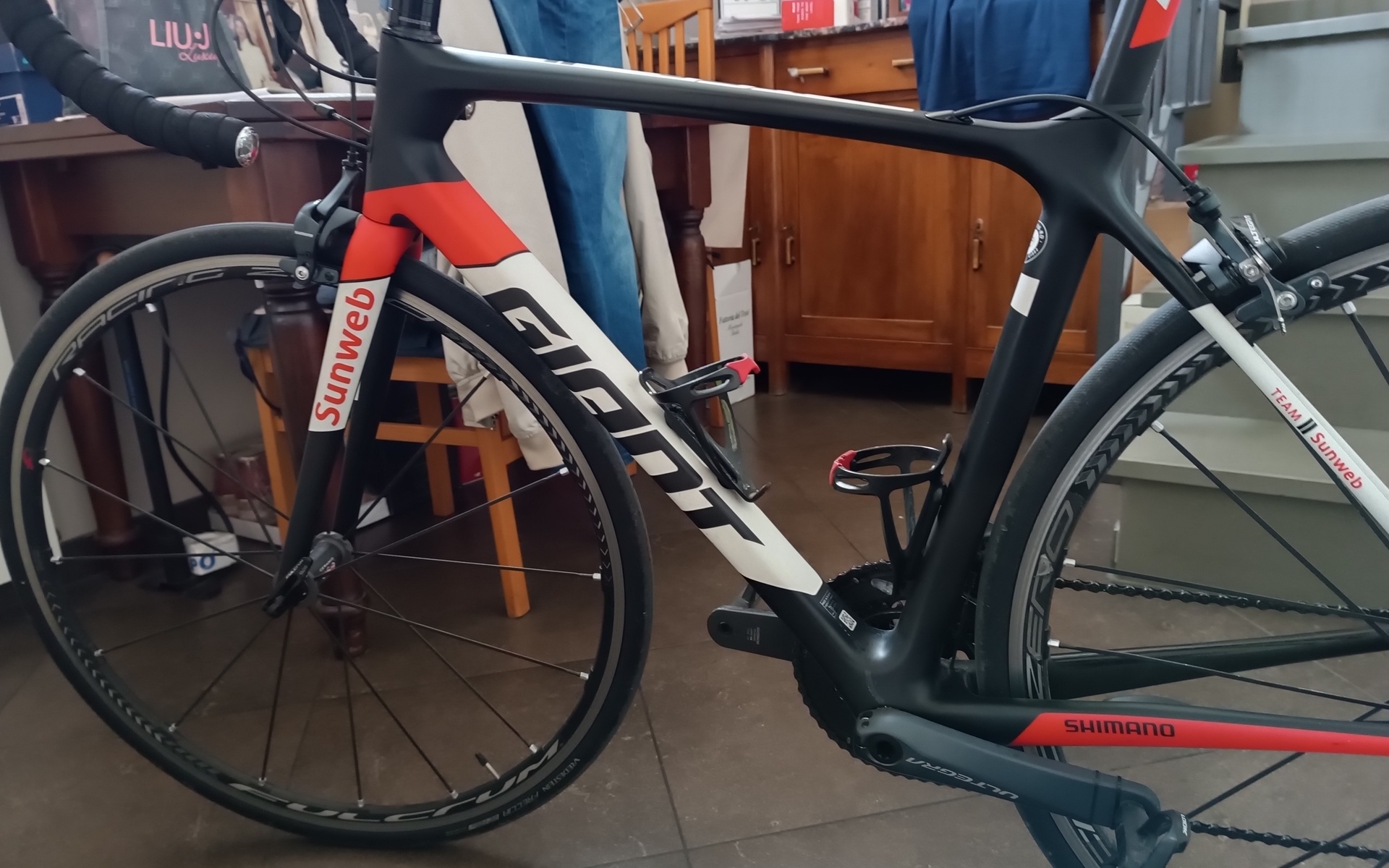 Bici da corsa Giant TCR Advanced SL Team, Usata, 2018, Lucca