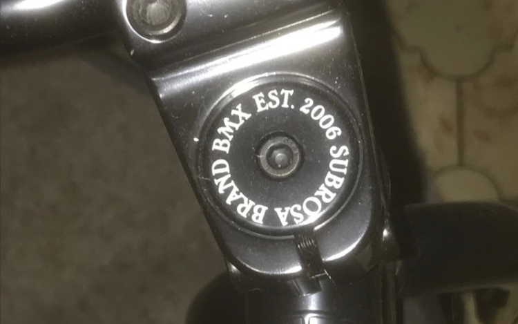 BMX Subrosa  Sono, KM 0, 2023, Reggio Emilia