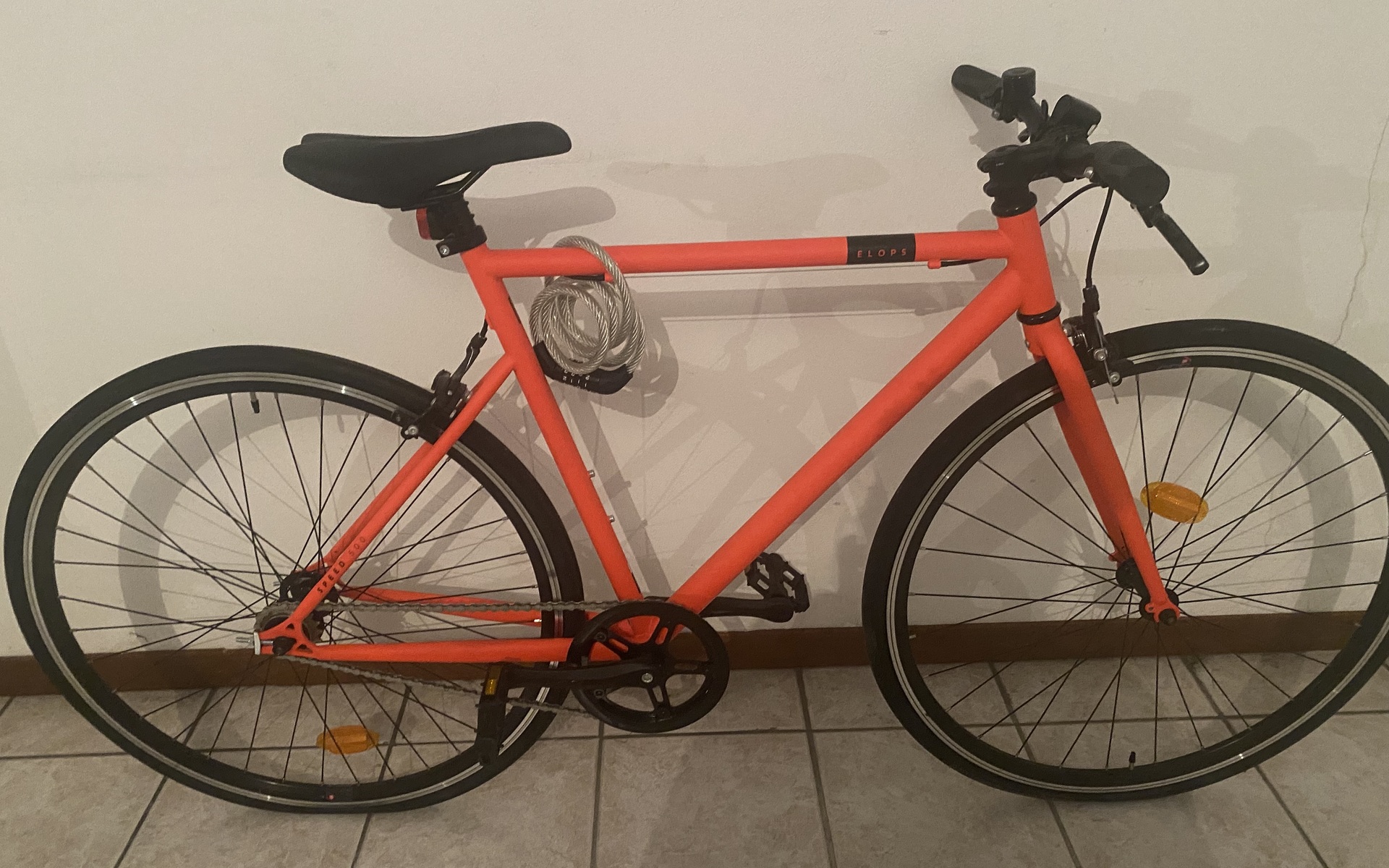 City Bike ELOPS Single speed 500, KM 0, 2022, Brescia